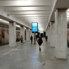 Кристалайт на станции метро 