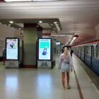 Кристалайт на станции метро 