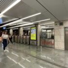 Кристалайт на станции метро 