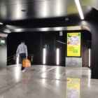 Кристалайт на станции метро 