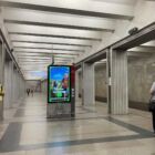 Кристалайт на станции метро 
