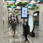 Кристалайт на станции метро 