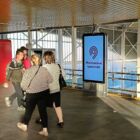 Кристалайт на станции метро 