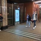 Кристалайт на станции метро 