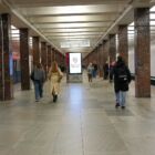 Кристалайт на станции метро 