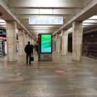 Кристалайт на станции метро 