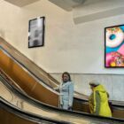 Кристалайт на станции метро 