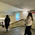 Кристалайт на станции метро 