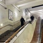 Кристалайт на станции метро 