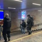 Кристалайт на станции метро 