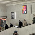 Кристалайт на станции метро 