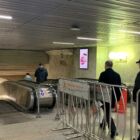 Кристалайт на станции метро 