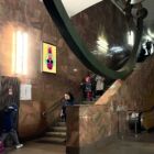 Кристалайт на станции метро 