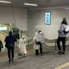 Кристалайт на станции метро 