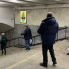 Кристалайт на станции метро 