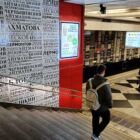 Кристалайт на станции метро 