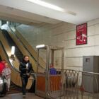 Кристалайт на станции метро 