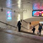 Кристалайт на станции метро 