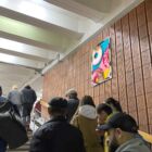 Кристалайт на станции метро 