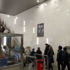 Кристалайт на станции метро 