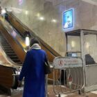 Кристалайт на станции метро 