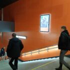 Кристалайт на станции метро 