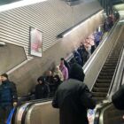 Кристалайт на станции метро 