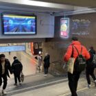 Кристалайт на станции метро 