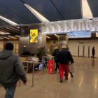 Кристалайт на станции метро 