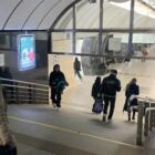 Кристалайт на станции метро 