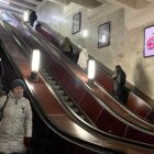 Кристалайт на станции метро 