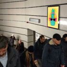 Кристалайт на станции метро 
