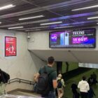 Кристалайт на станции метро 