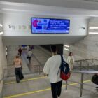 Кристалайт на станции метро 