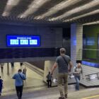Кристалайт на станции метро 