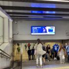Кристалайт на станции метро 