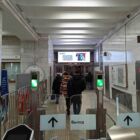 Кристалайт на станции метро 