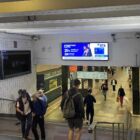 Кристалайт на станции метро 