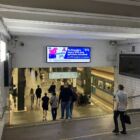 Кристалайт на станции метро 
