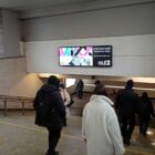 Кристалайт на станции метро 