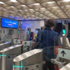 Кристалайт на станции метро 