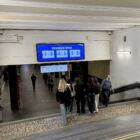Кристалайт на станции метро 