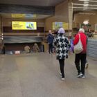Кристалайт на станции метро 