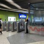 Кристалайт на станции метро 