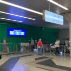 Кристалайт на станции метро 