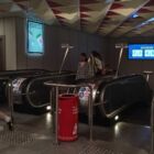 Кристалайт на станции метро 